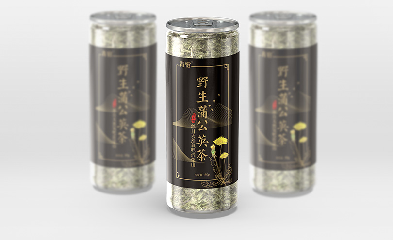 青宿蒲公英茶系列包裝設(shè)計